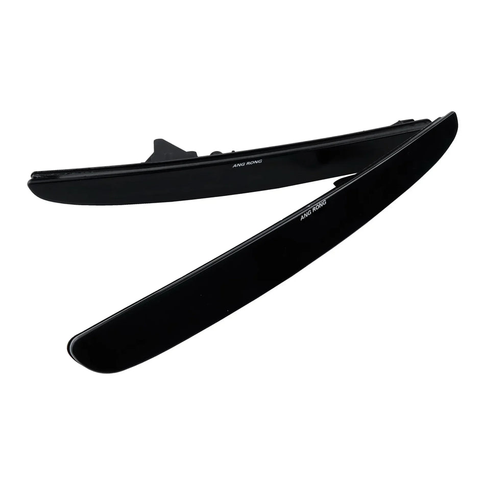 Kit riflettori per paraurti posteriore per Honda Civic X FC FK Type R, 2 pezzi, lente fumé nera, senza luce