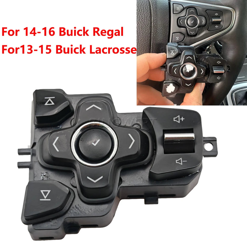 Multifunkcionāla stūres rata pogu slēdža vāks ABS Buick Regal 2014-2016