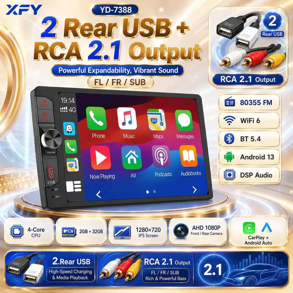 Double Din Android 10 Car Radio GPS For BMW Opel Astra VW by InterCyprus Trading Ltd