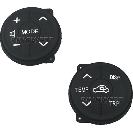 Car Accessories Steering Wheel Switch Controls Rubber for 2013 Toyota Prius V (ZVW 40) 2012 2014 Toyota Aqua Button by InterCyprus Trading Ltd