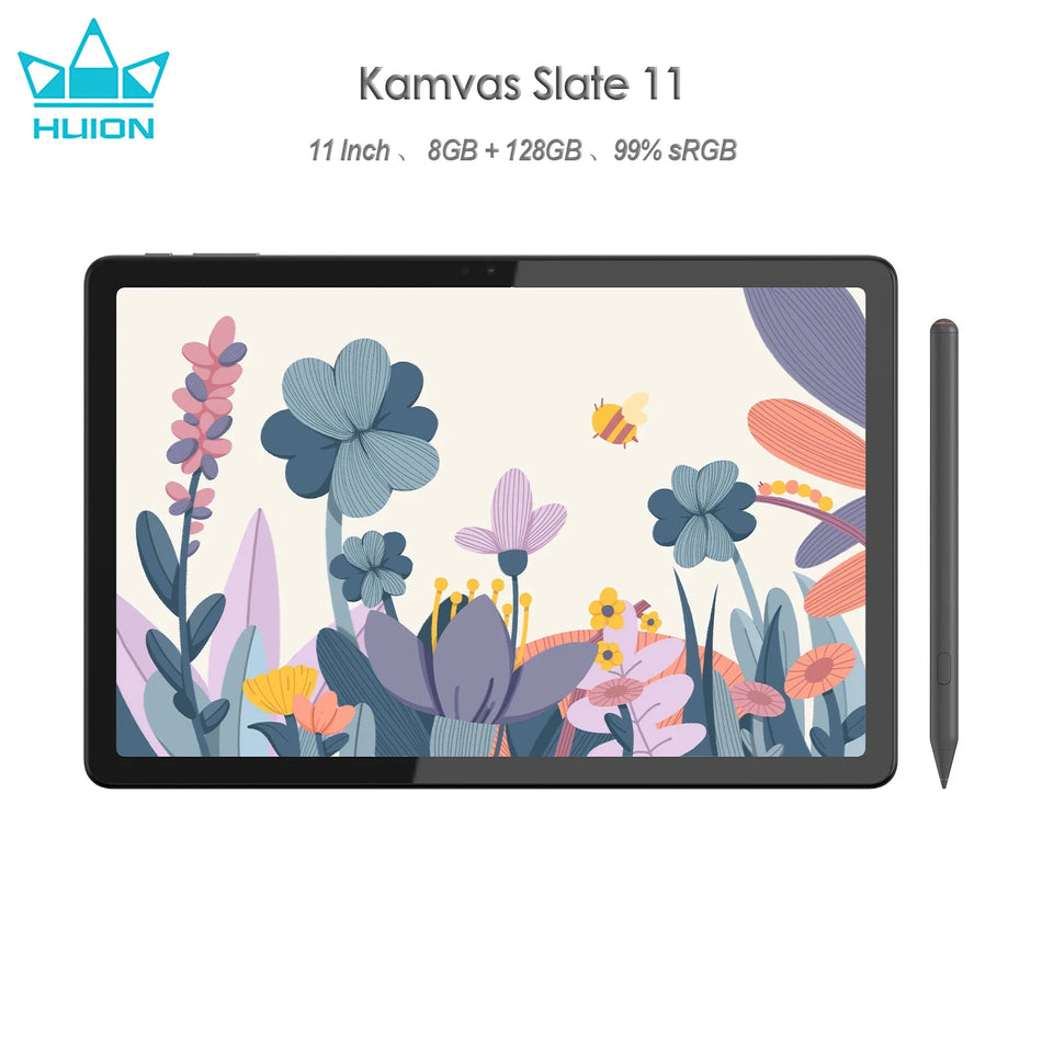 Tableta Gráfica Huion Kamvas Slate 11 Android 14 con Pantalla de 90Hz