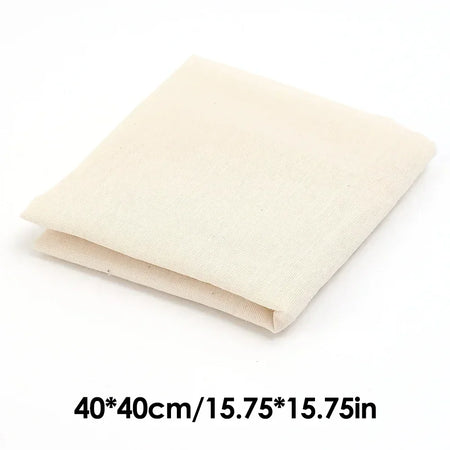 Reusable Cotton and Polyester Filter Cloth for Home Brewing and Food Prep 40x40cm / 5PCS