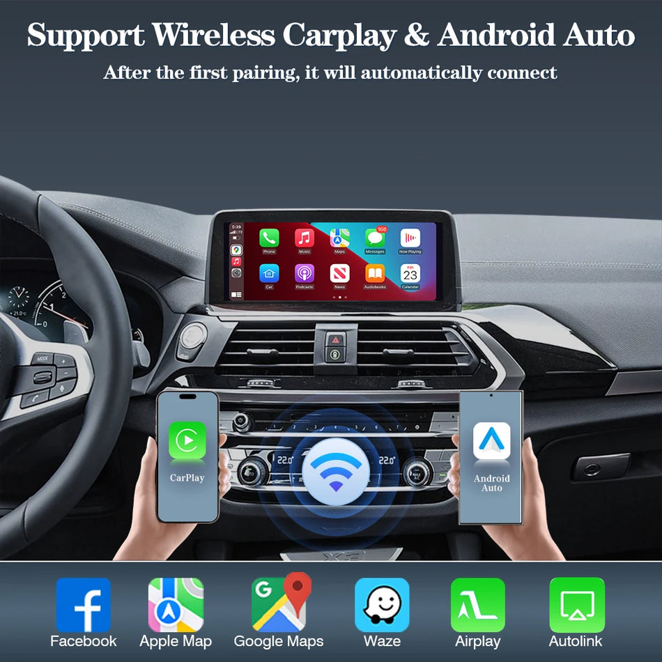 Autotop Trådlös CarPlay Android Auto Konverterare För BMW Mini