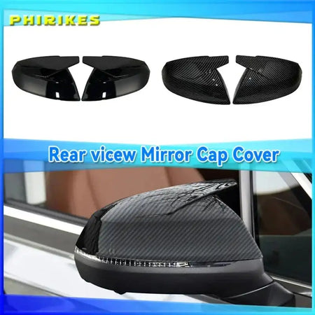 ABT Style Black Side Mirror Cover For Audi Q5 Q7 2016 2020