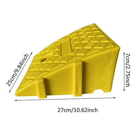 Curb Ramps 25x27x7cm &ndash; Heavy Duty PVC Anti Slip Surface