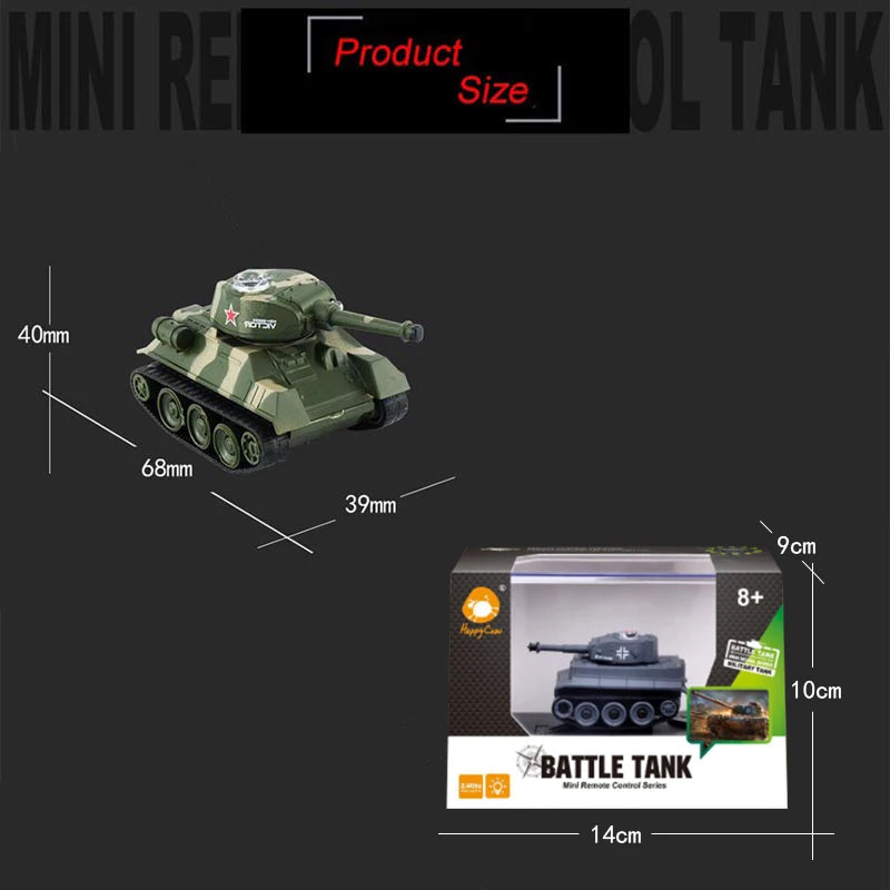 Mini RC Tank Remote Control Crawler 2.4G &ndash; Ready to Run