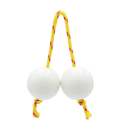 Sand Egg Asalato African Shakers &ndash; Durable ABS Sand Ball White