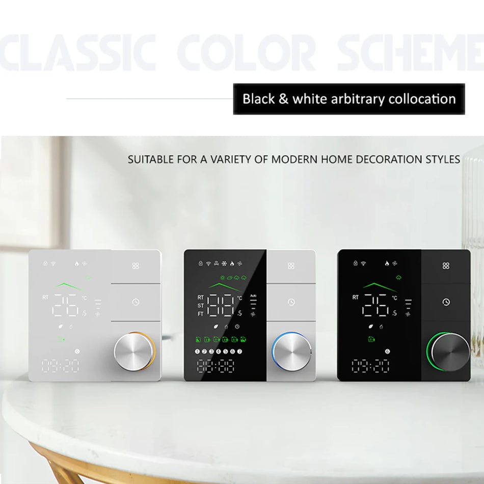 Smart Knob Thermostat BHT-18 &ndash; WiFi Connected Touch Screen