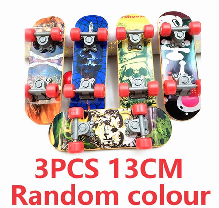 3 PCS Fingerboard Set &ndash; Anti Stress Desk Toy For Training 3 PCS 13CM Plstic