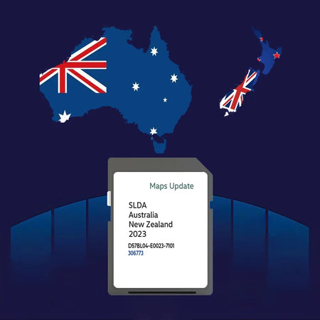 8GB SMIOST SD Card Navigation Australia New Zealand - Fast for SUZUKI ANZ 2023 / CHINA