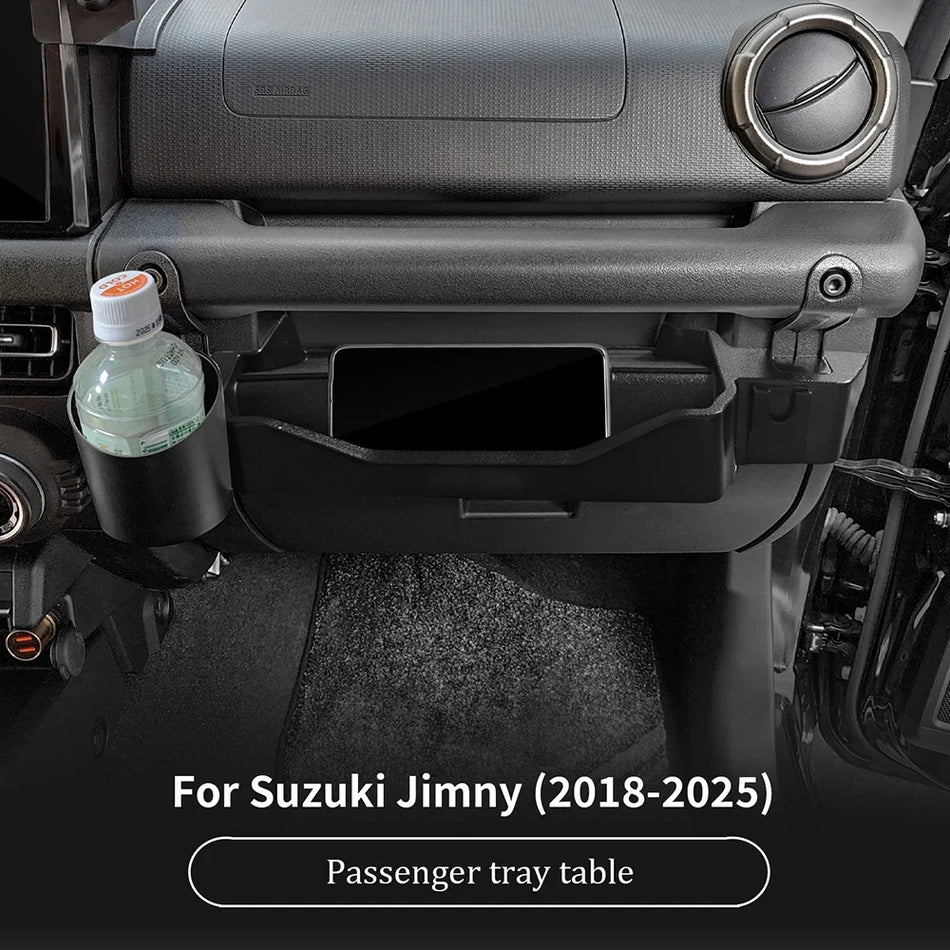 ABS priehradka na palubnú dosku pre Suzuki Jimny 2018-2025, úložný priestor na strane spolujazdca