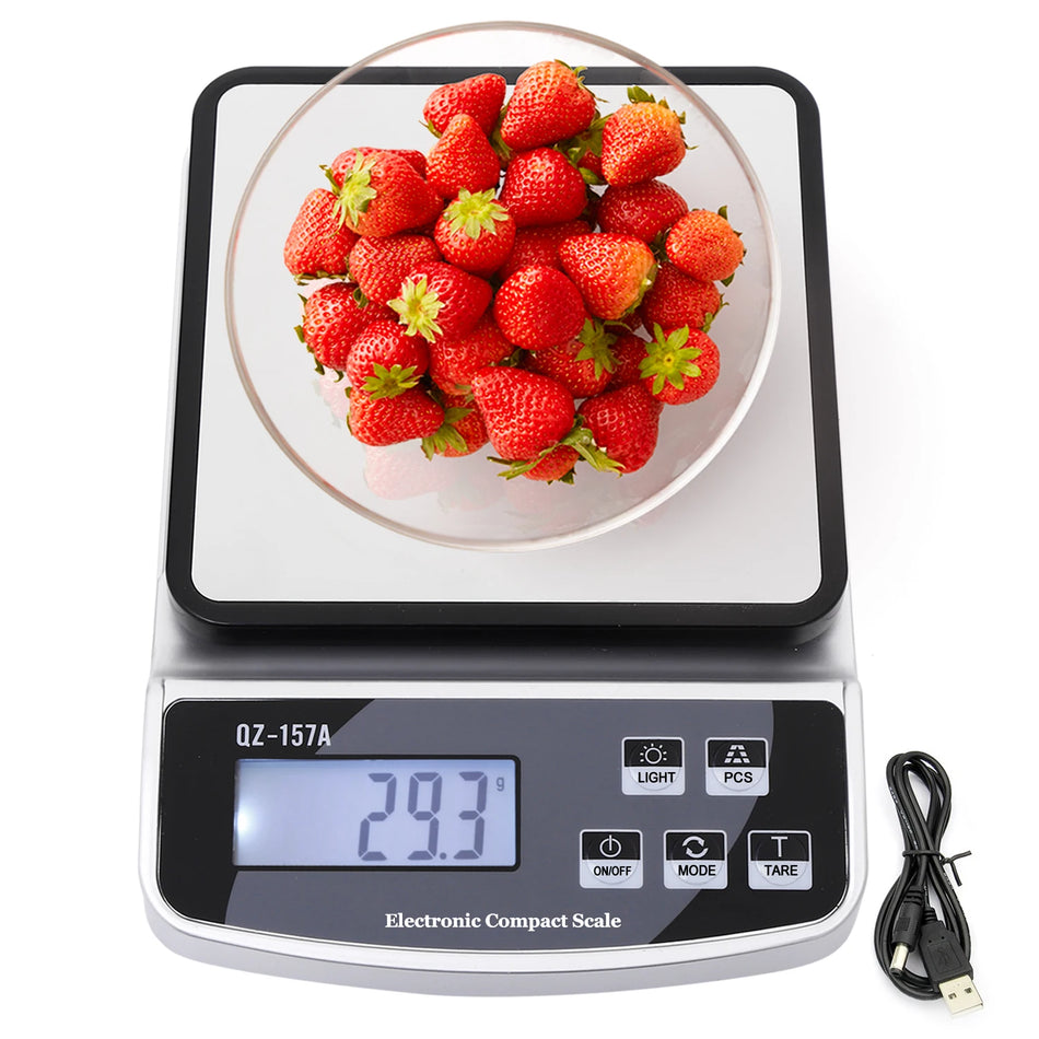 Waterproof Kitchen Scale 15KG/3KG