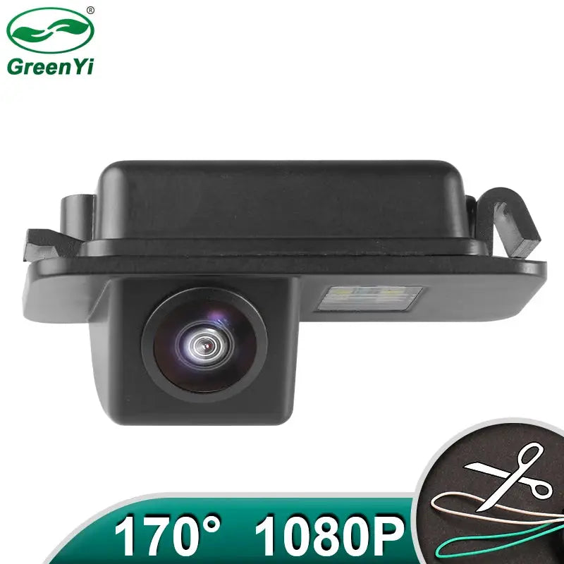CCD AHD 1080P Night Vision Car License Plate Light Rear View Camera For Ford Focus Hatchback Fiesta Mondeo S-MAX 2008-2014 by InterCyprus Trading Ltd