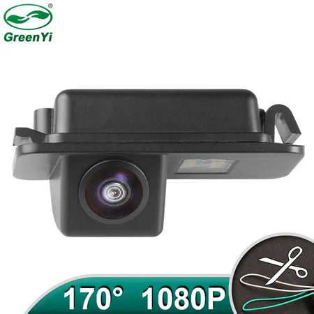 CCD AHD 1080P Night Vision Car License Plate Light Rear View Camera For Ford Focus Hatchback Fiesta Mondeo S-MAX 2008-2014 by InterCyprus Trading Ltd