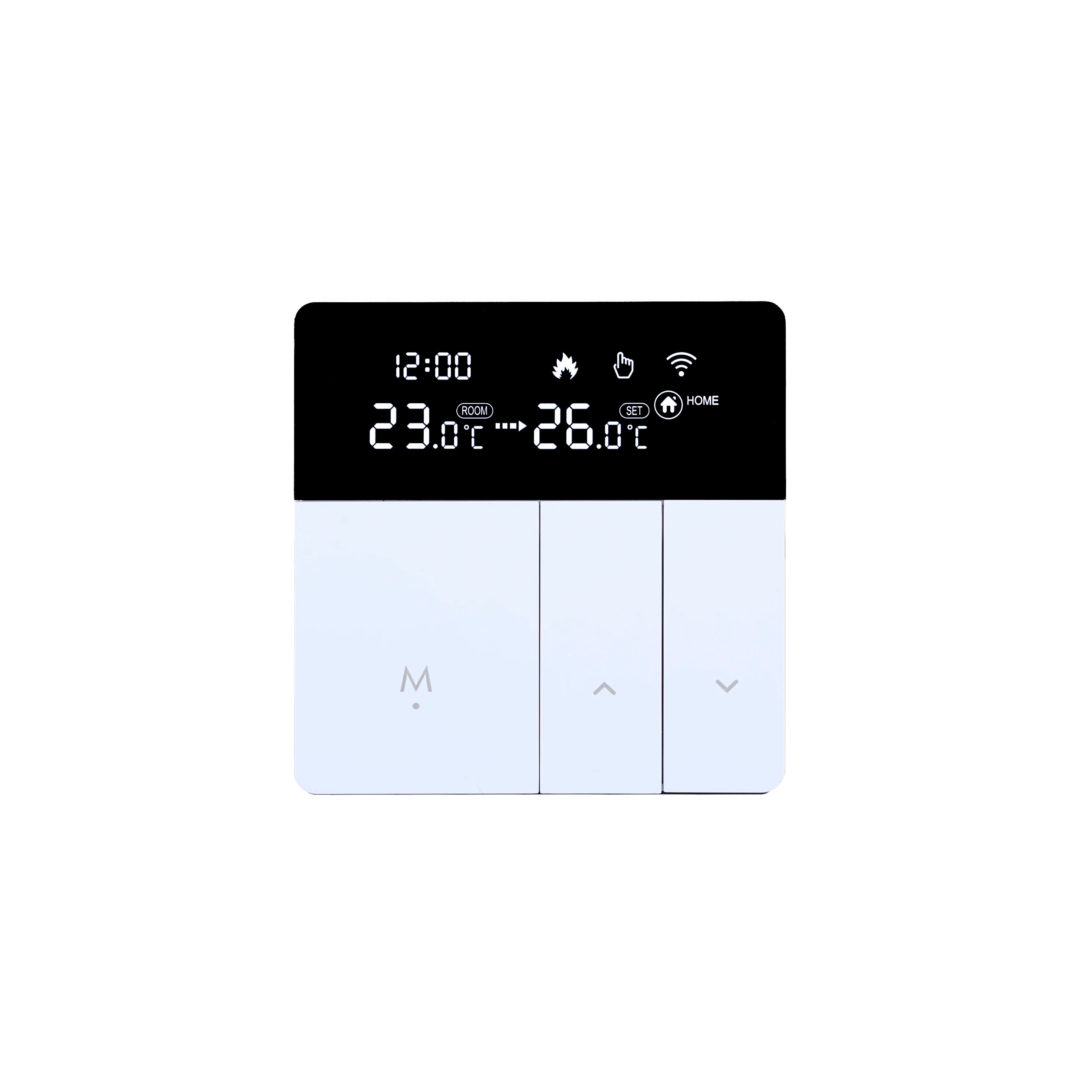 Smart Voice-Controlled Heating Thermostat with LCD Display i8 GB 16A WIFI White / CHINA