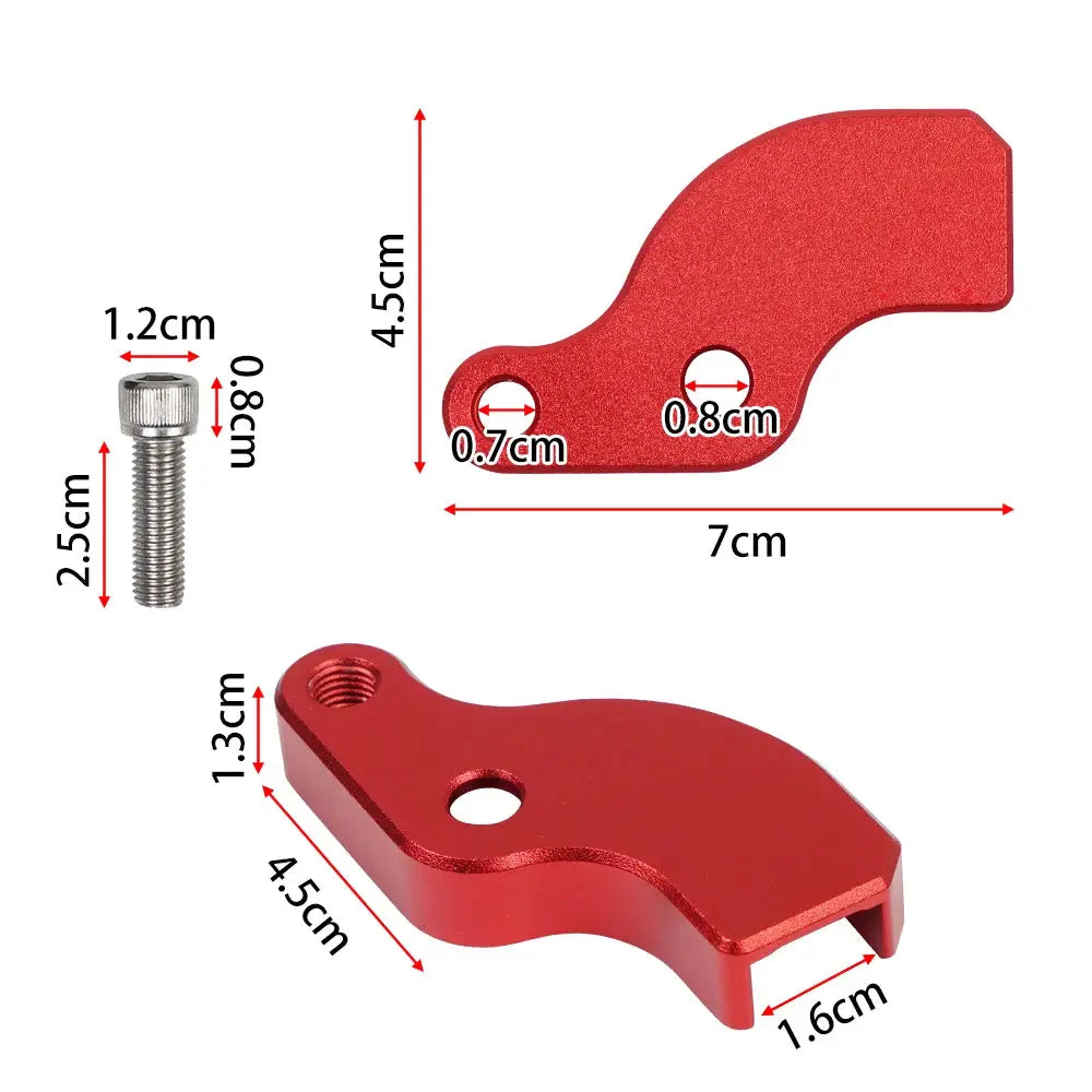 Neutral Gear Shift Assist Gear Shift Linkage Fit For 2018-2025 Harley Touring For 2018-2025 Softail Black/Red/Silver by InterCyprus Trading Ltd