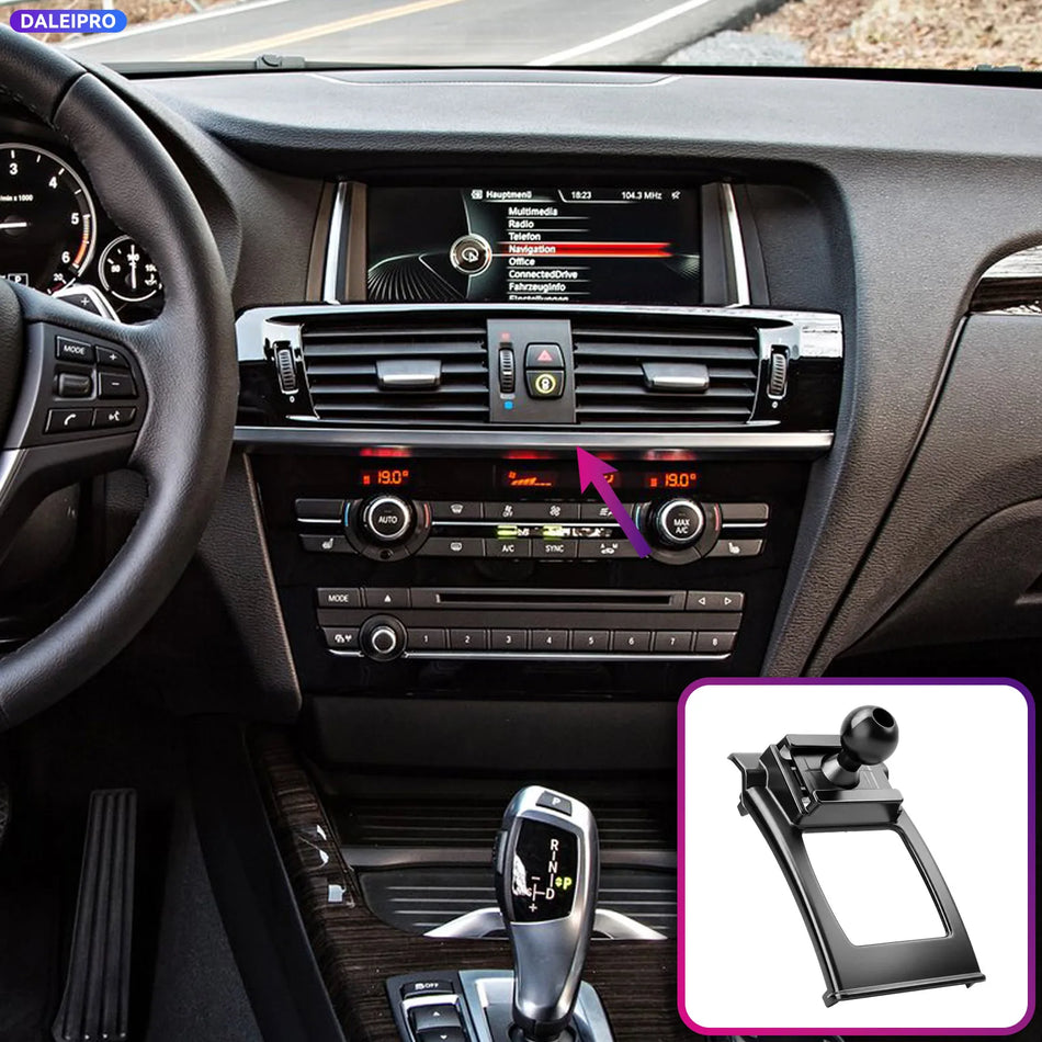 Držák telefonu do auta s 66W bezdrátovým nabíjením pro BMW X3 F25 X4 F26