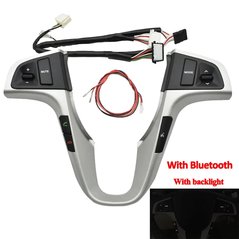 High Quality Steering Wheel Button For Hyundai VERNA SOLARIS 2010-2015 Car Audio Volume Music Cruise Control Switch by InterCyprus Trading Ltd