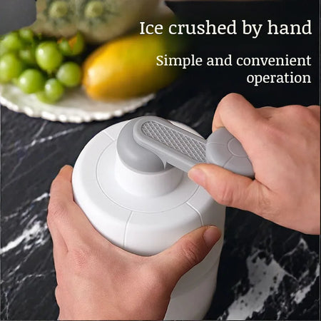 Home Small Ice Crusher &ndash; Effortless Manual Ice Crushing