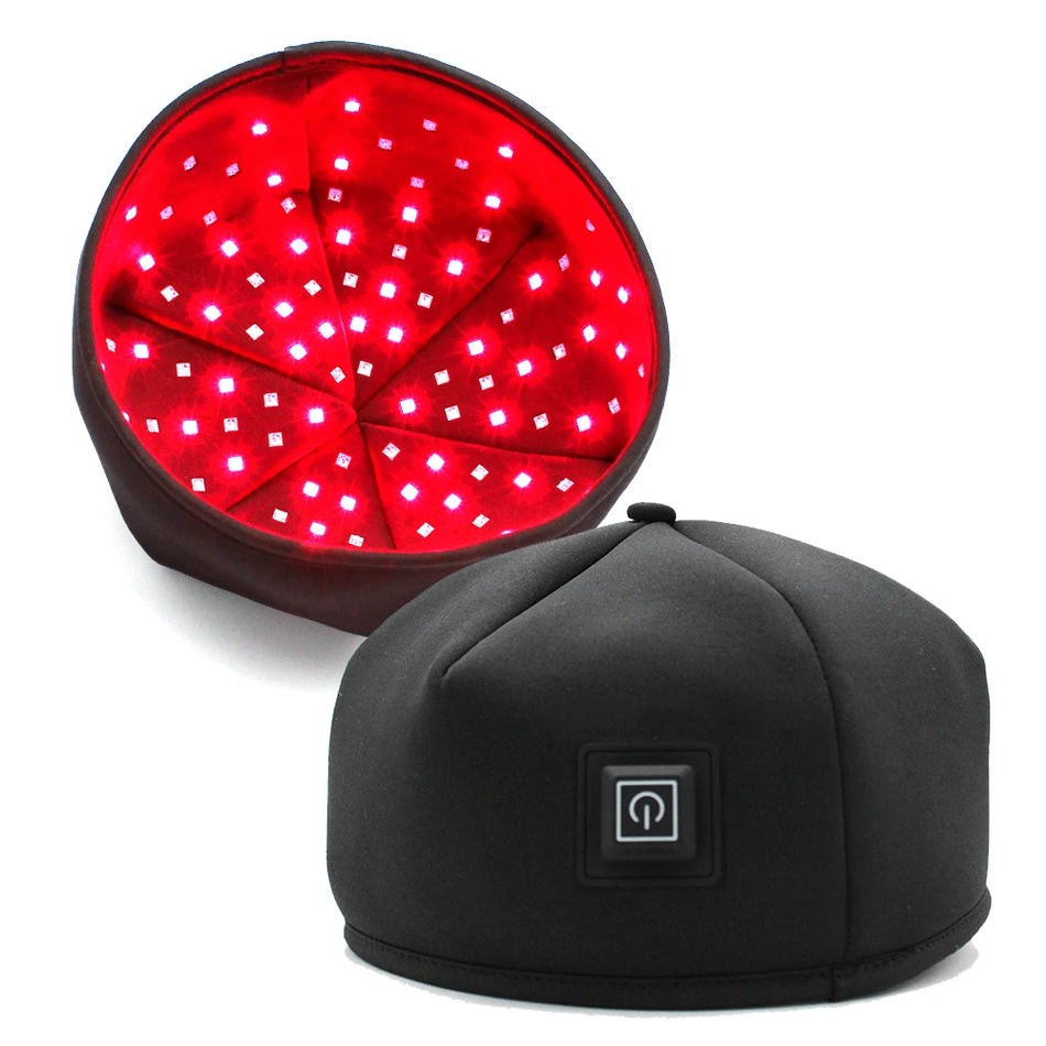 Red Light Therapy Cap for Hair Regrowth 660nm 850nm Near Infrared