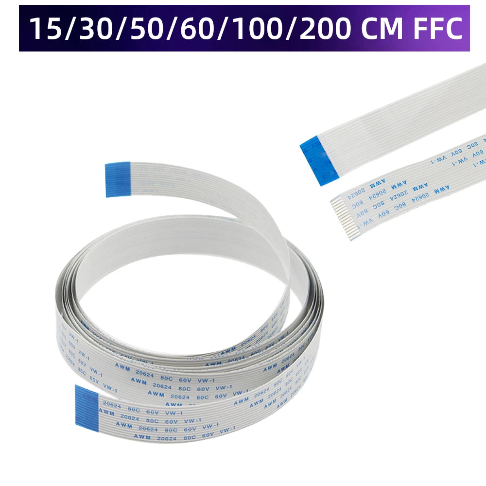 Raspberry Pi Camera Cable &ndash; Flexible Flat Design for Easy Installation