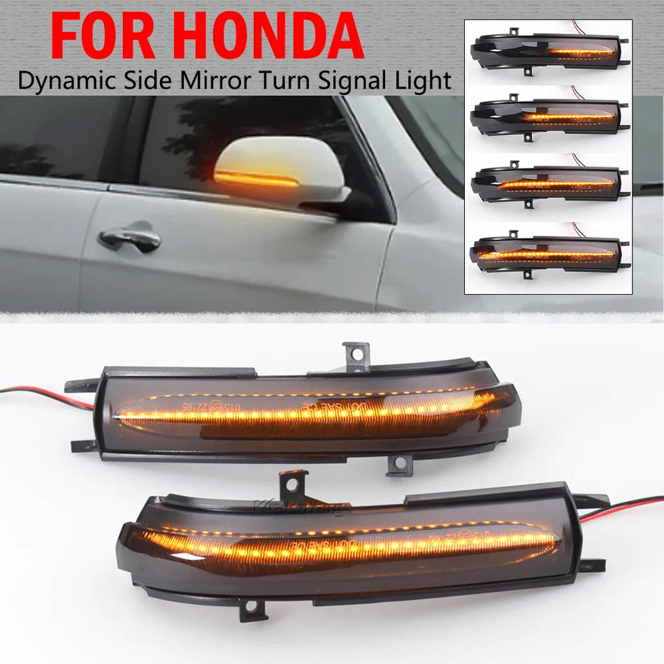 Señales de Giro LED Dinámicas para Espejos Laterales de Honda Civic Accord MK7
