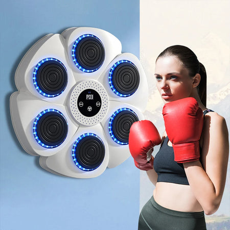 Smart Music Boxing Machine - Bluetooth Enabled Wall Target