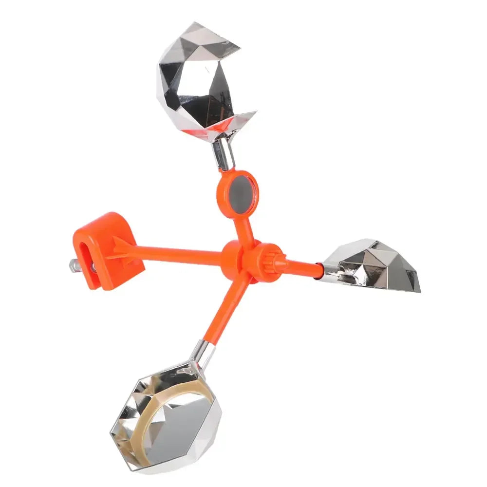 Solar Wind Powered Bird Repeller &ndash; 360 Degree Reflective Scare Device
