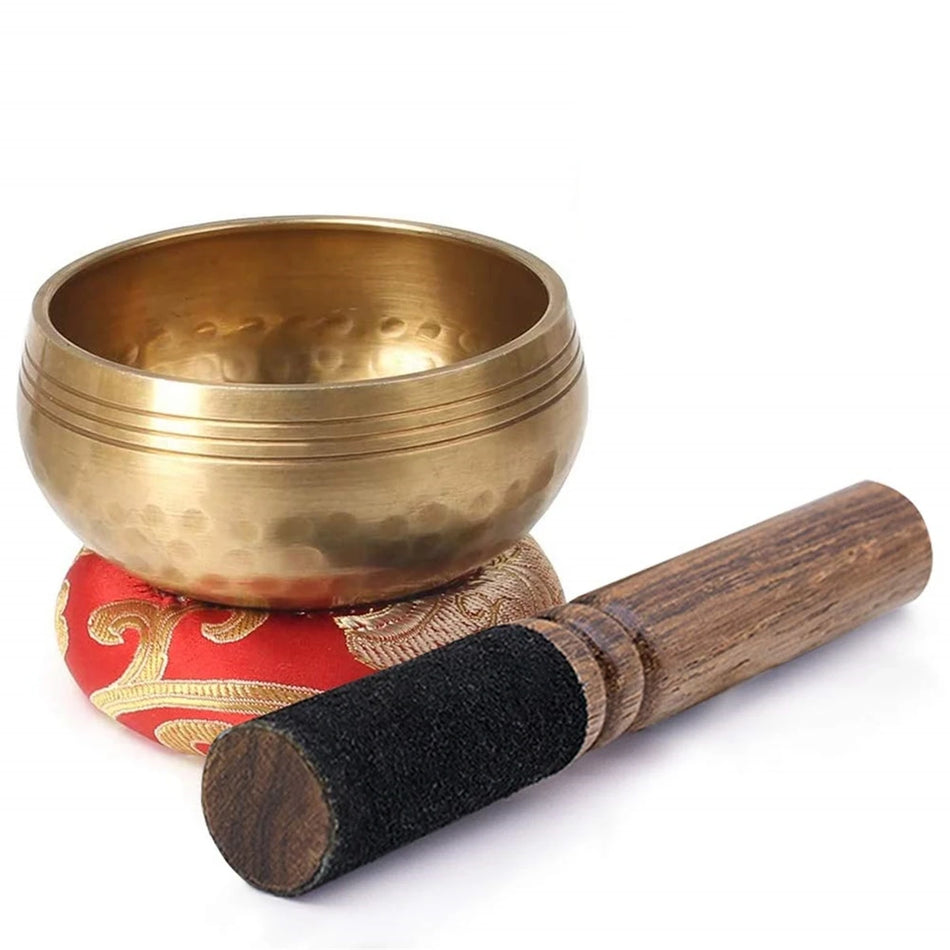 Tibetan Singing Bowl Set &ndash; Unique Design For Meditation