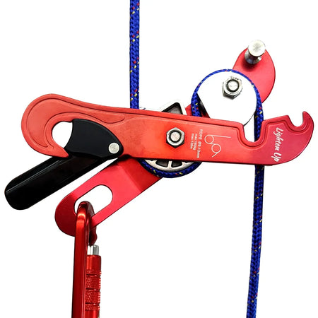 Lighten Up 25KN Climbing Descender for Ropes (0.35-0.5 Inch)