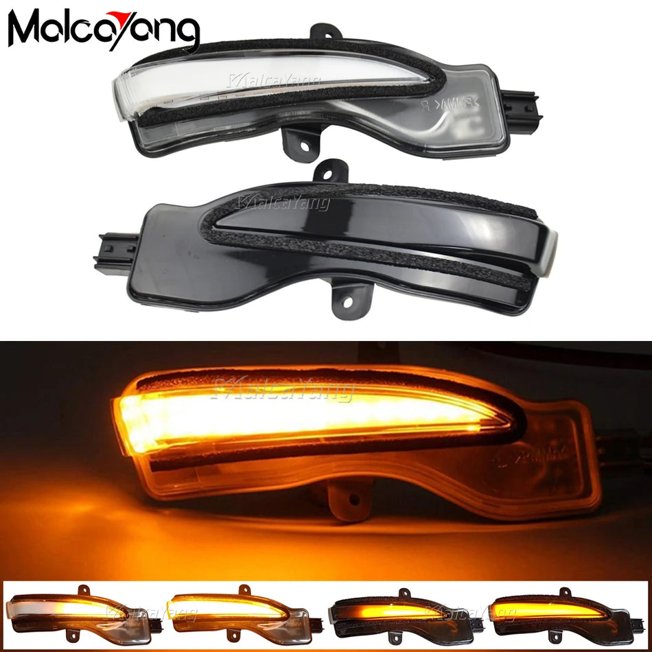 LED Side Mirror Turn Signals For Mazda CX-3 CX-4 CX-5 2016-2019