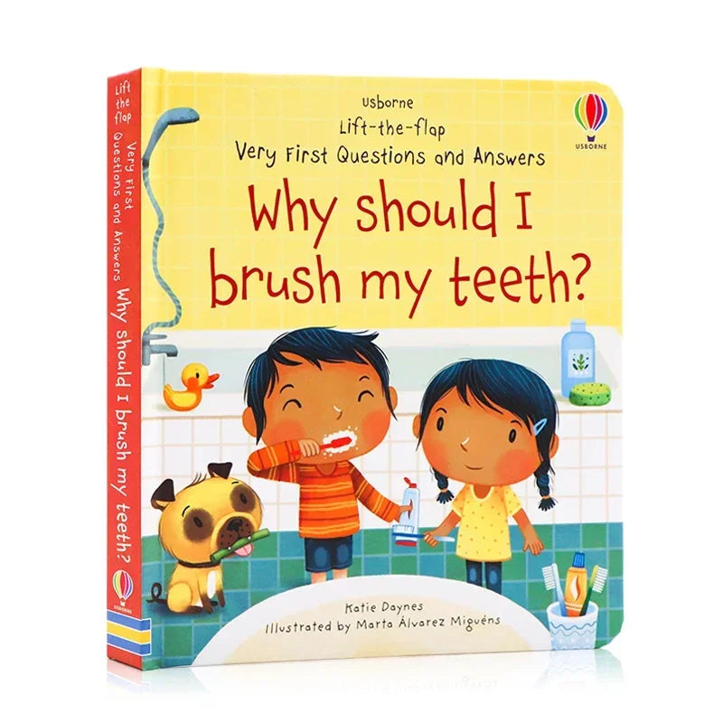 Kids Scientific Knowledge Learning Picture Books Why Brush Teeth