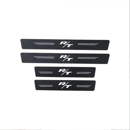 Dodge Charger Carbon Fiber Door Sill Protector 4Pcs 4pxs For RT