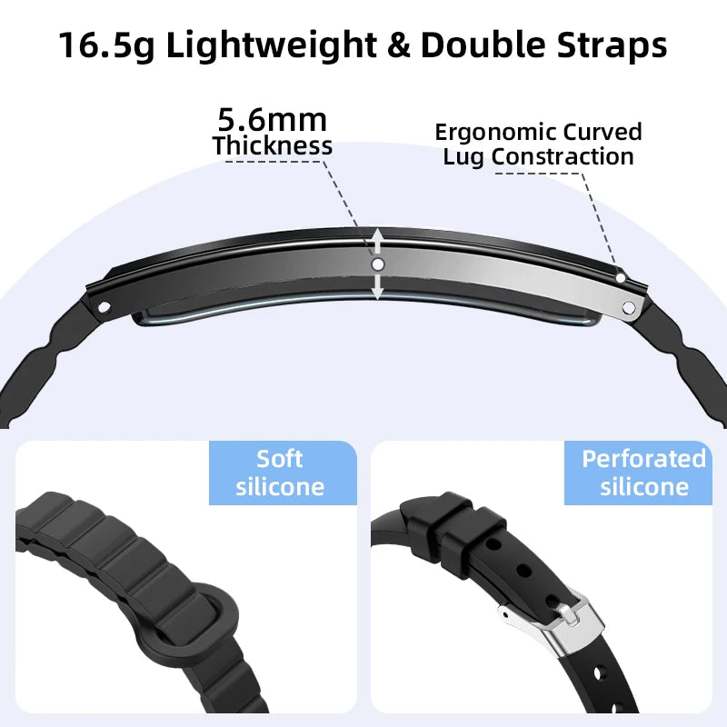 LIGE Fashion Smart Bracelet &ndash; Call Alerts and Heart Rate