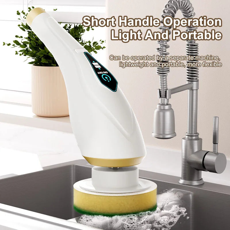 New 8-in-1 Electric Cleaning Brush - Wireless Telescopic