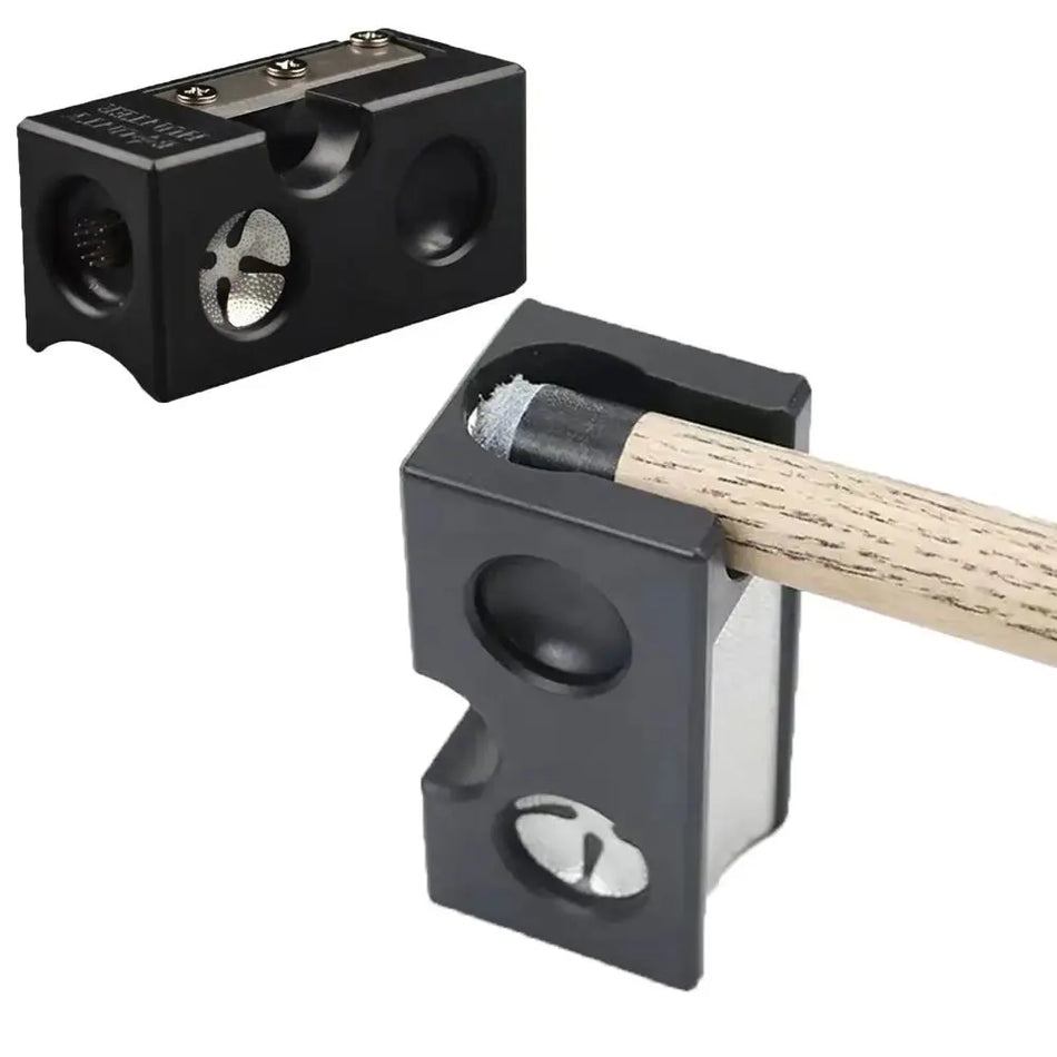 8-in-1 Billiard Cue Tip Shaper and Repair Tool with Sandpaper for Pool Cues