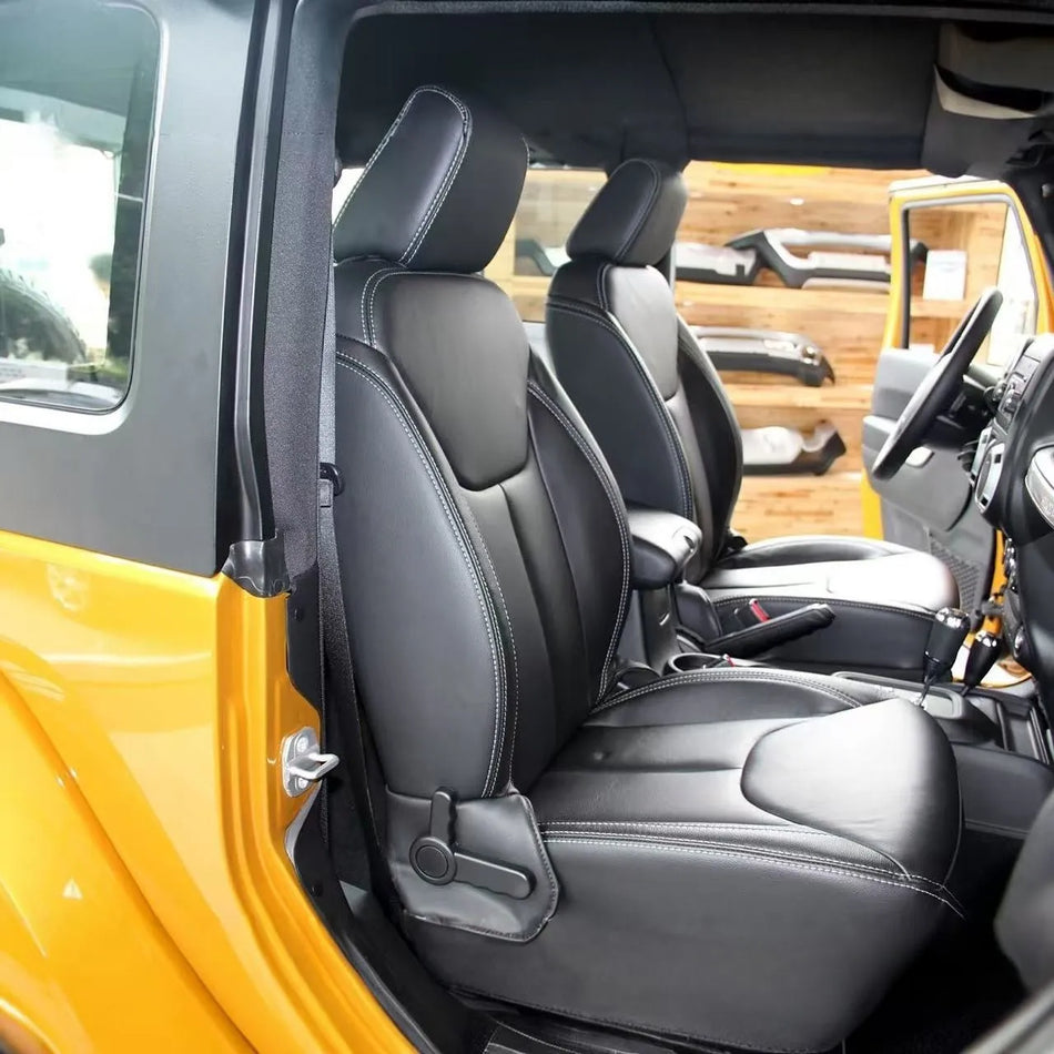 Jeep Wrangler JK 2 Dveře 2013 2018 Nappa Kožené Potahy Sedadel