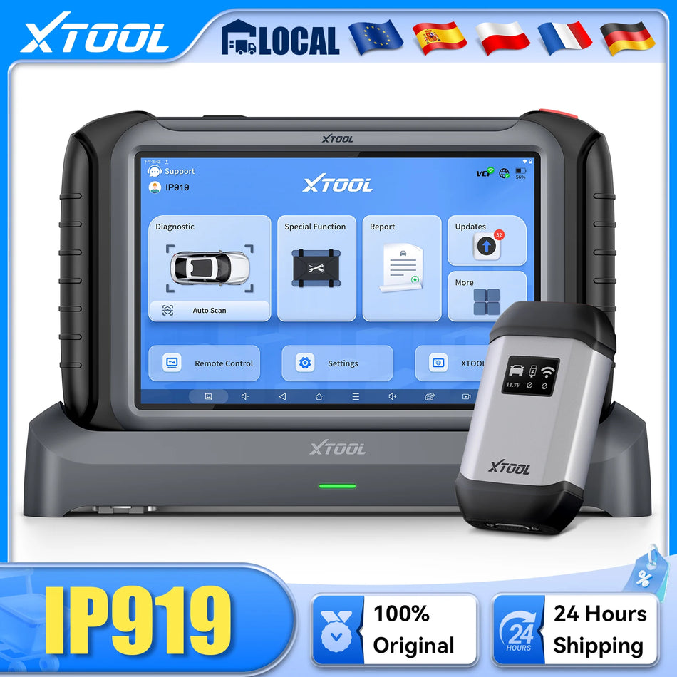 10.1 Auto Diagnostic Scanner With Bluetooth ECU Coding Tool