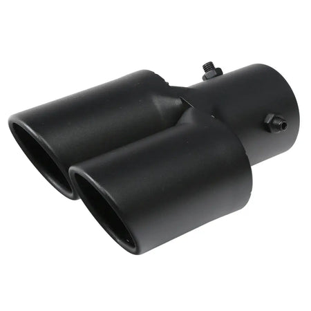 Universal Dual Exhaust Tip Stainless Steel Slant Cut Tip for Car Exhaust Pipe Extension Modification Decoration Muffler Tailpipe by InterCyprus Trading Ltd