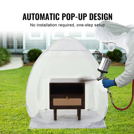Spray Paint Shelter &ndash; Portable Pop-Up Tent