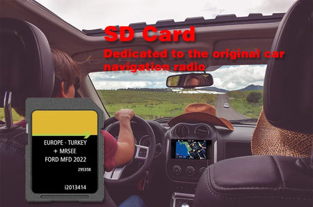 Map Sat Nav Update Focus B Max C Max 2022 &ndash; Europe SD