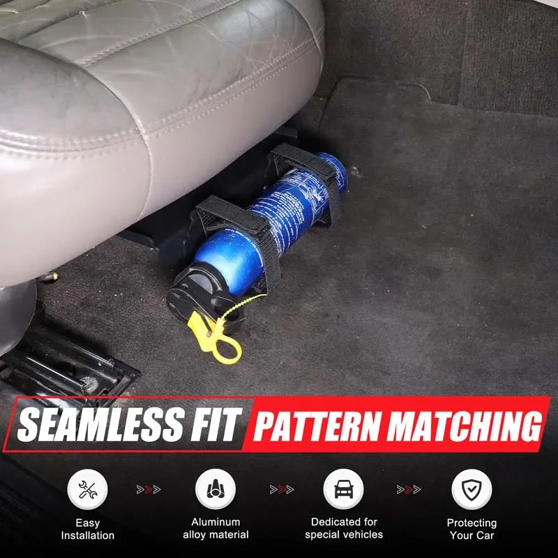 Hliníkový držák hasicího přístroje pro Hummer H2 2003 2009 černý