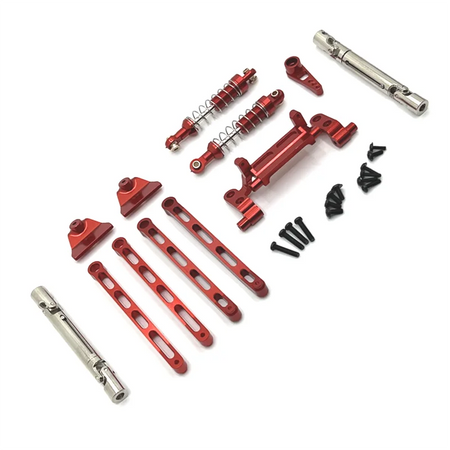Upgraded MN82 RC Car &ndash; 2.4G 4WD Off-Road Performance 855 Metal Parts Set