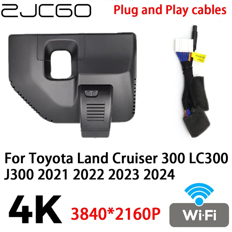 4K Καταγραφέας Αυτοκινήτου Dash Cam για Toyota Land Cruiser LC300 J300