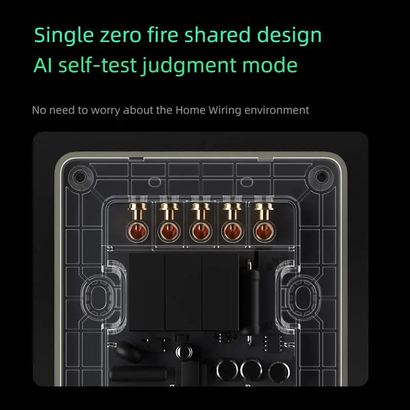 Smart Wall Switch With Zigbee 3.0 For Aqara Z1 HomeKit Mi Home by InterCyprus Trading Ltd