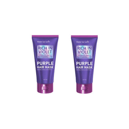 Purple Repair Hair Mask &ndash; Deep Nourishing Treatment for Frizzy Damaged Hair B