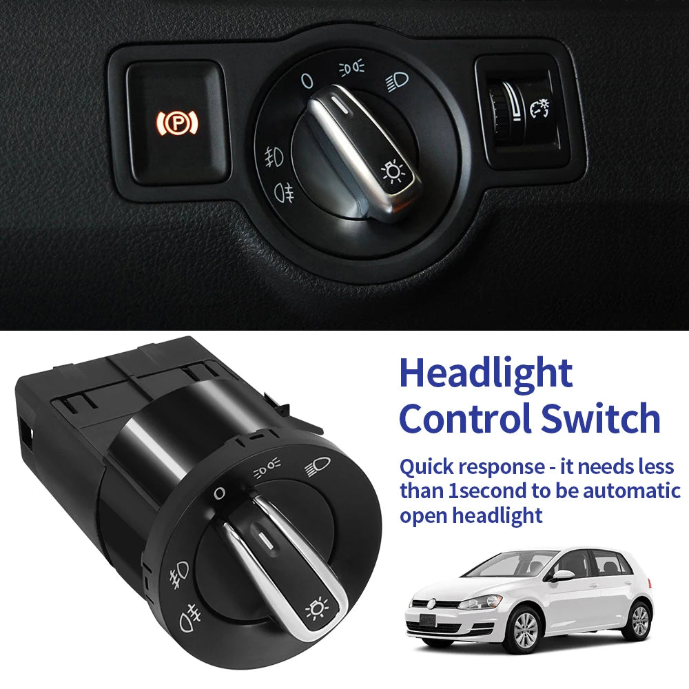 Headlight Control Fog Lamp Switch 17 Pins &ndash; VW Fits