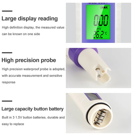 BLE-9001 Bluetooth ORP Meter &ndash; App Controlled Water Monitor