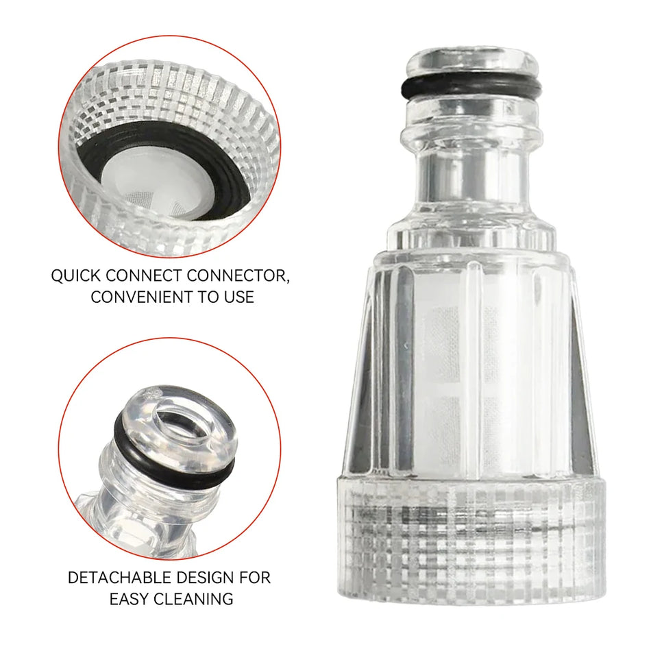 Connecteur rapide de robinet haute pression pour Karcher K2-K7, joints transparents