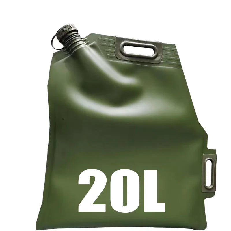 ZUIMI Portable TPU Fuel Bladder - 5L/10L/20L/30L Off-Road Petrol Can 20L